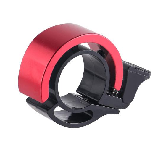 Fahrradklingel, leicht, 90 dB, klarer, lauter Ton, universell, für MTB, Straße, Berg, Klapprad, Lenker, Alarmglocke, Fahrradzubehör rot