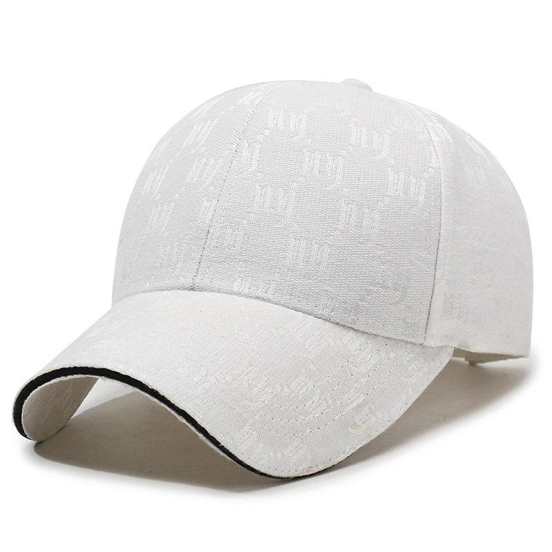 Cap Vier Jahreszeiten Baseball Cap Damen Cap Sport Outdoor Sonnenhut weiß