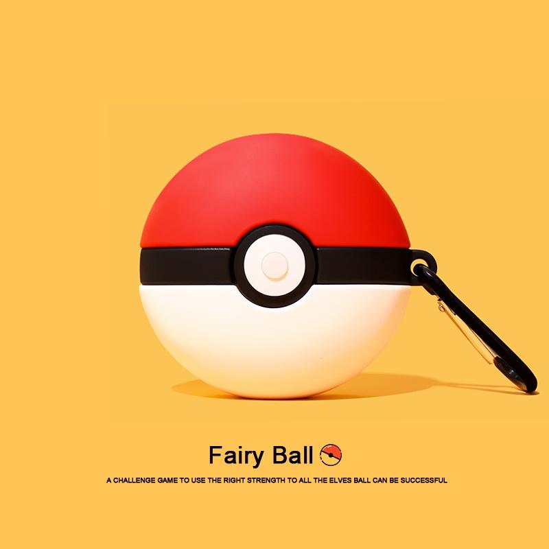 Für Airpods 4 Fall 2024, poke Ball Stoßfest Schutzhülle Kopfhörer Silikon Anime Abdeckung Für Airpod 4 Fall Jungen Kinder Mädchen Funda Airpods Pro 2 2022
