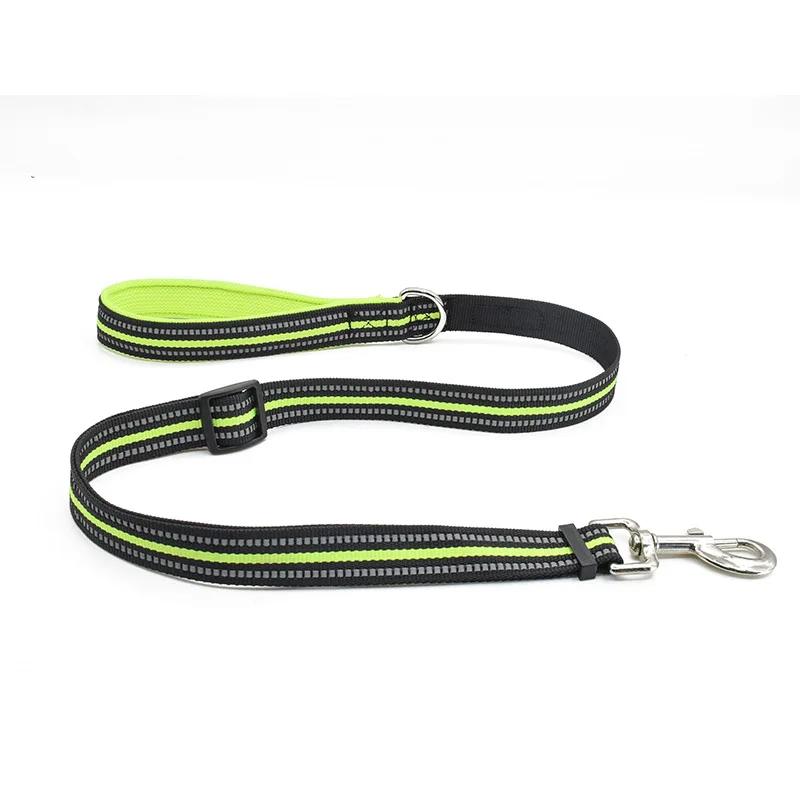 Nylon Hunde Geschirr Weste Reflektierendes Hunde Geschirr Personalisiert Atmungsaktiv Verstellbares Haustier Geschirr Leine Für Kleine Mittlere Große Hunde M black