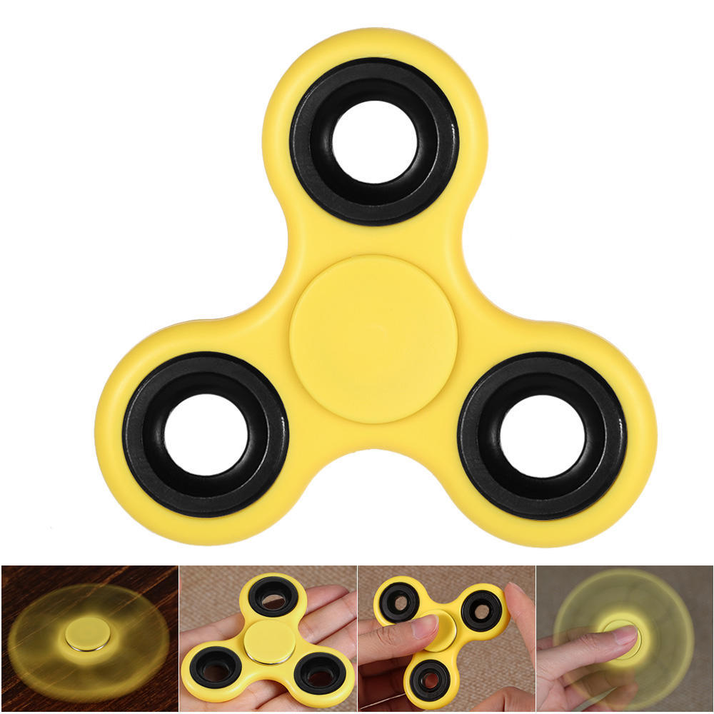 DIY Tri Fidget Spinner 360 Grad Hand Finger Spinner Hybrid Rotation Lager Fokus Spielzeug Nylon