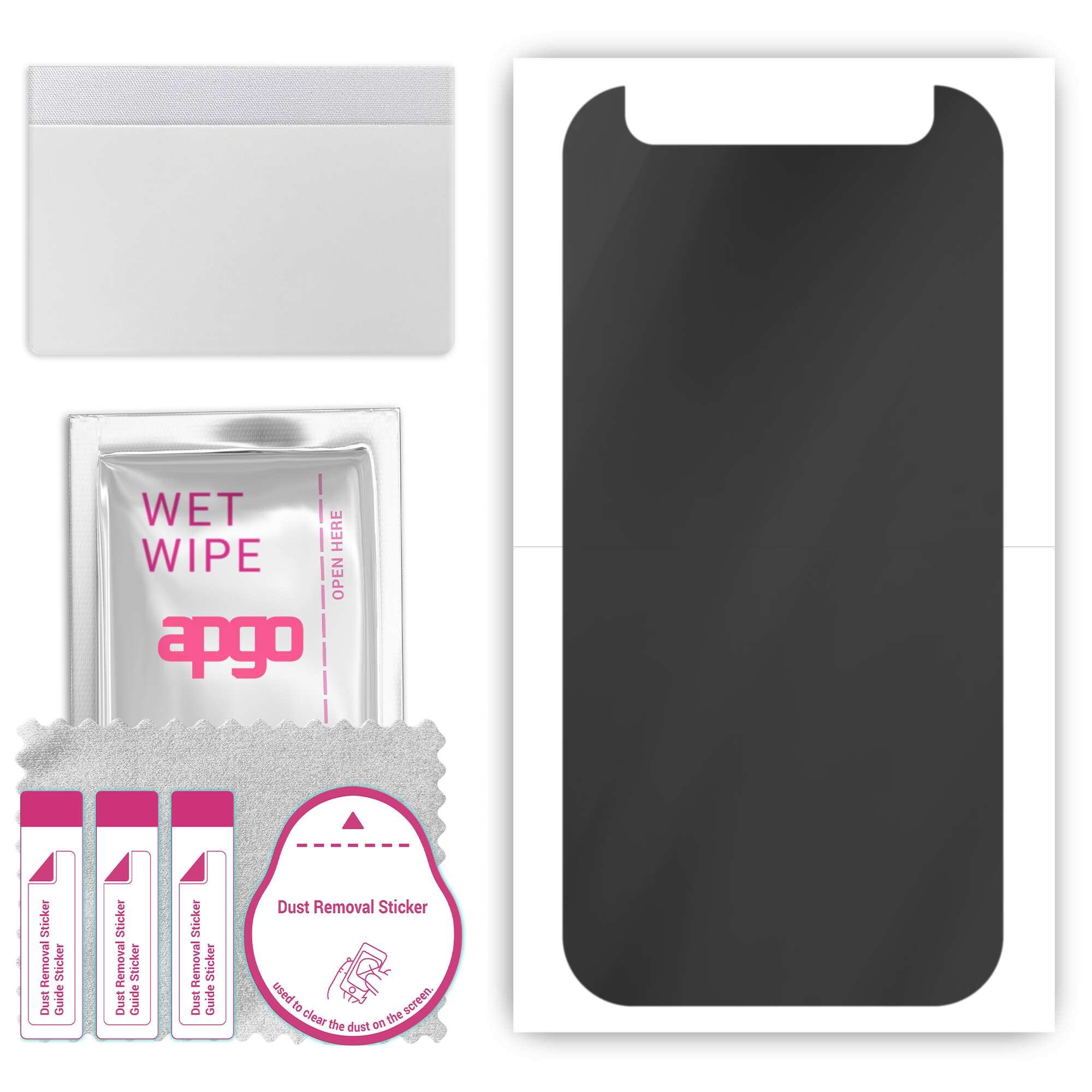 apgo Hydrogel Privacy Matte Displayschutzfolie für HTC One M9 Prime Kamera, Anti-Spionage, Hydrogel-Folie, flexibel, weiches TPU mit Positionierungsschicht, einfache Installation