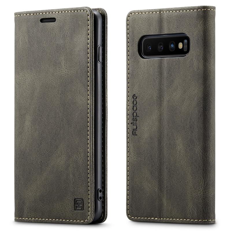Für Samsung Galaxy S10 Plus Hülle Brieftasche Magnetische Karten Klapphülle Für Galaxy S10 Plus Hülle Luxus Leder Handyhülle Ständer Galaxy S10