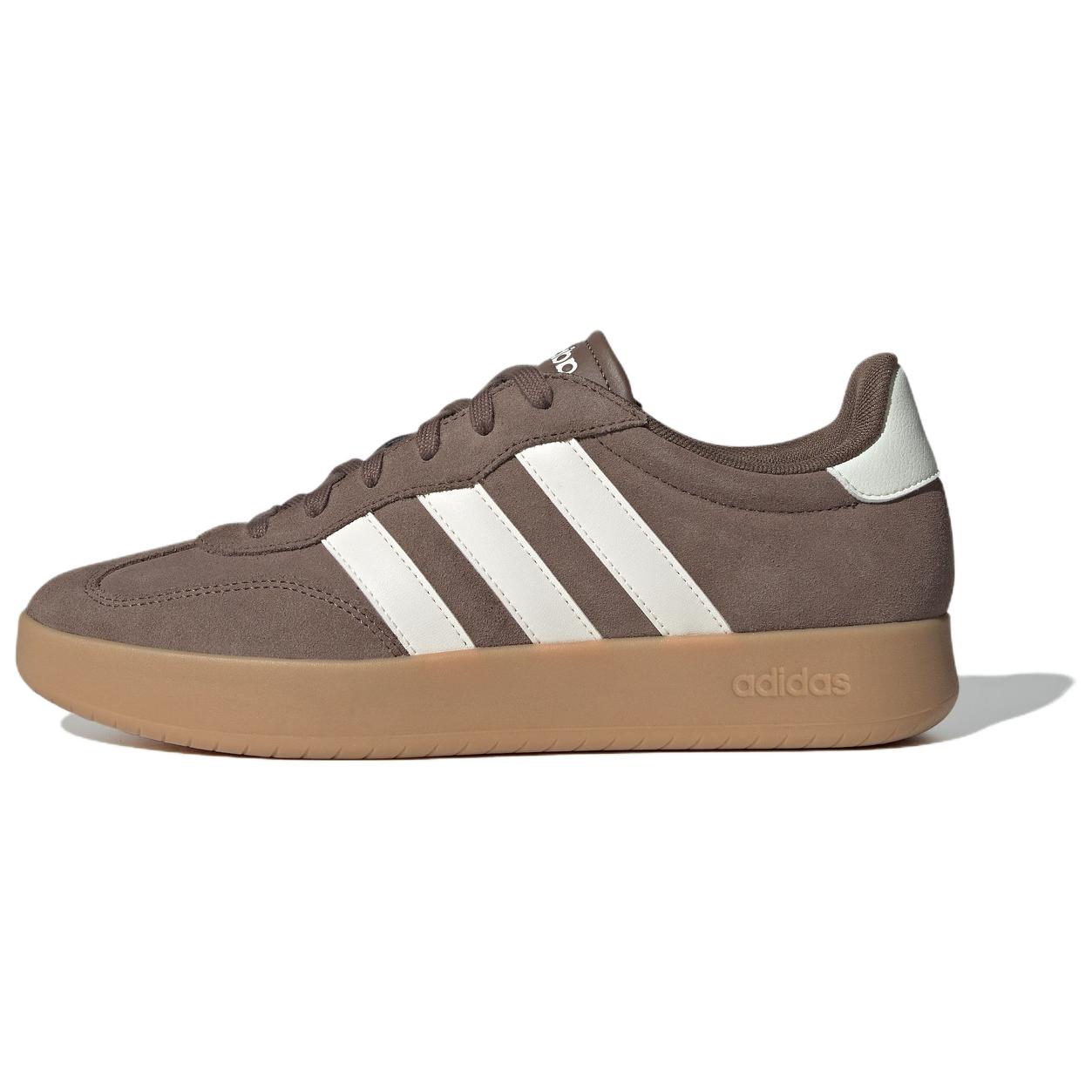 Adidas BARREDA Abriebfeste Low-Top Skateboard Schuhe Herren Braune Sneaker JQ1699 38 braun