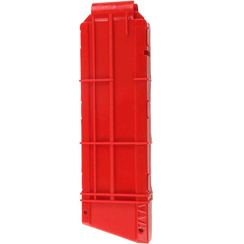 FRENSIT 1 Stück 12-Schuss Schnelllade-Clips Kompatibel für Nerf Ultra Serie Magazin Spielzeugpistole rot