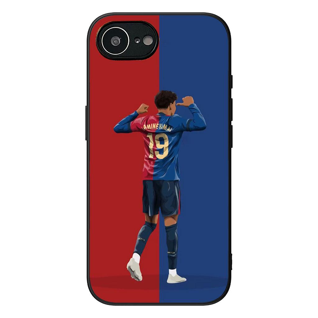 König Y-Yamals Nr. 19 Fußball Nr. 19 Handyhülle für Huawei P30 P20 P10 Mate 10 20 Pro Lite Y9A Y8S P Smart Y7 Y9 Prime Y6 Hülle Huawei Y9 Prime (2019)