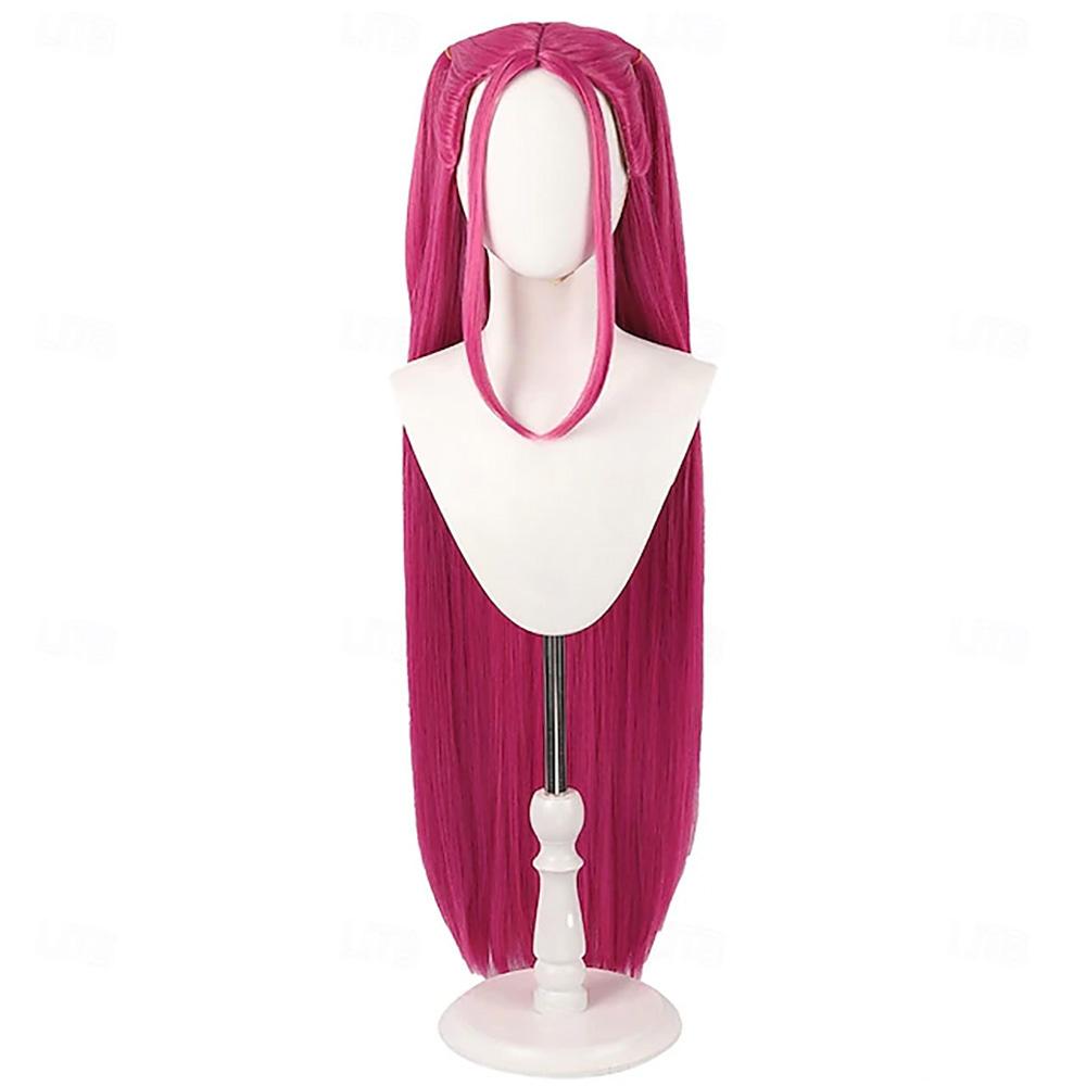 Kpop Hunters Rumi Mira Cosplay Perücke Halloween Party Dämonen Accessoire Jäger Kostüme Requisiten Karneval Ausgefallen Verkleiden Mira