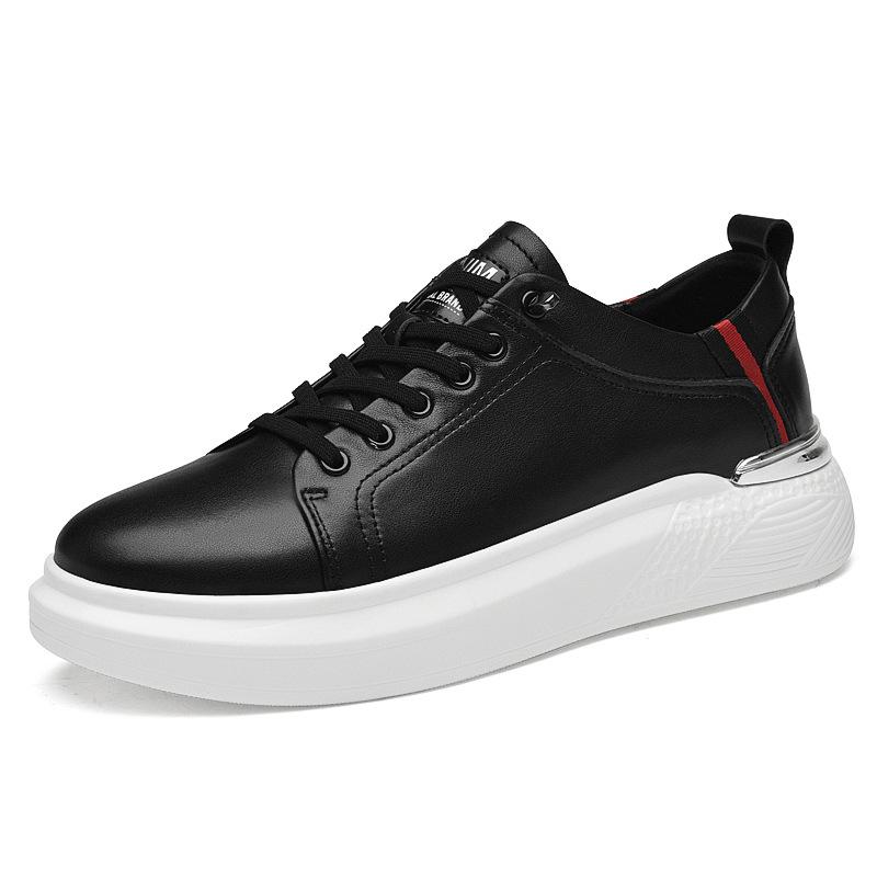 Lässige Herren Schuhe mit Absatzerhöhung Schuhe für Männer mit Höhenerhöhung Weiße Schuhe Schwarze Schuhe 6/8CM Hohe Schuhe Lift-Sneakers 42 gray