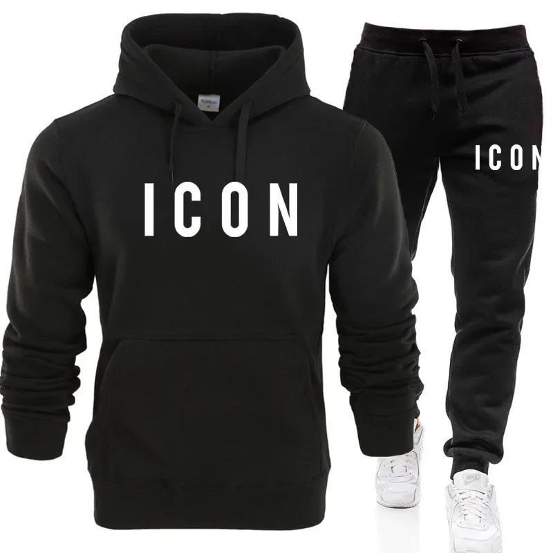 Hoodies, Sweatshirts mit kultigem Aufdruck und Jogginghosen für Herren L schwarz