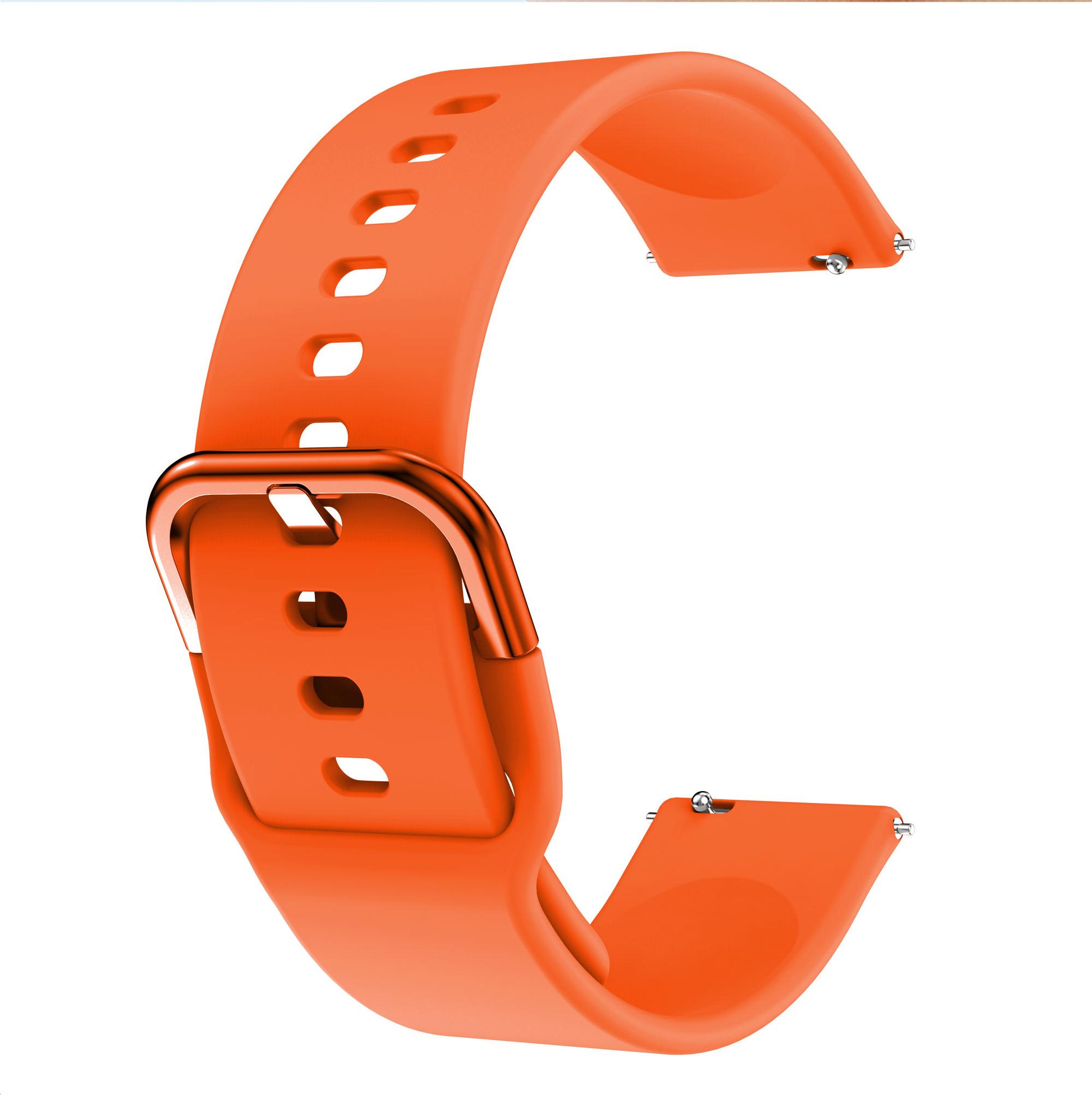 Silikonarmband für Fitbit Versa/Versa 2. Ersatzarmband für Fitbit Versa Lite Smart Watch Band orange
