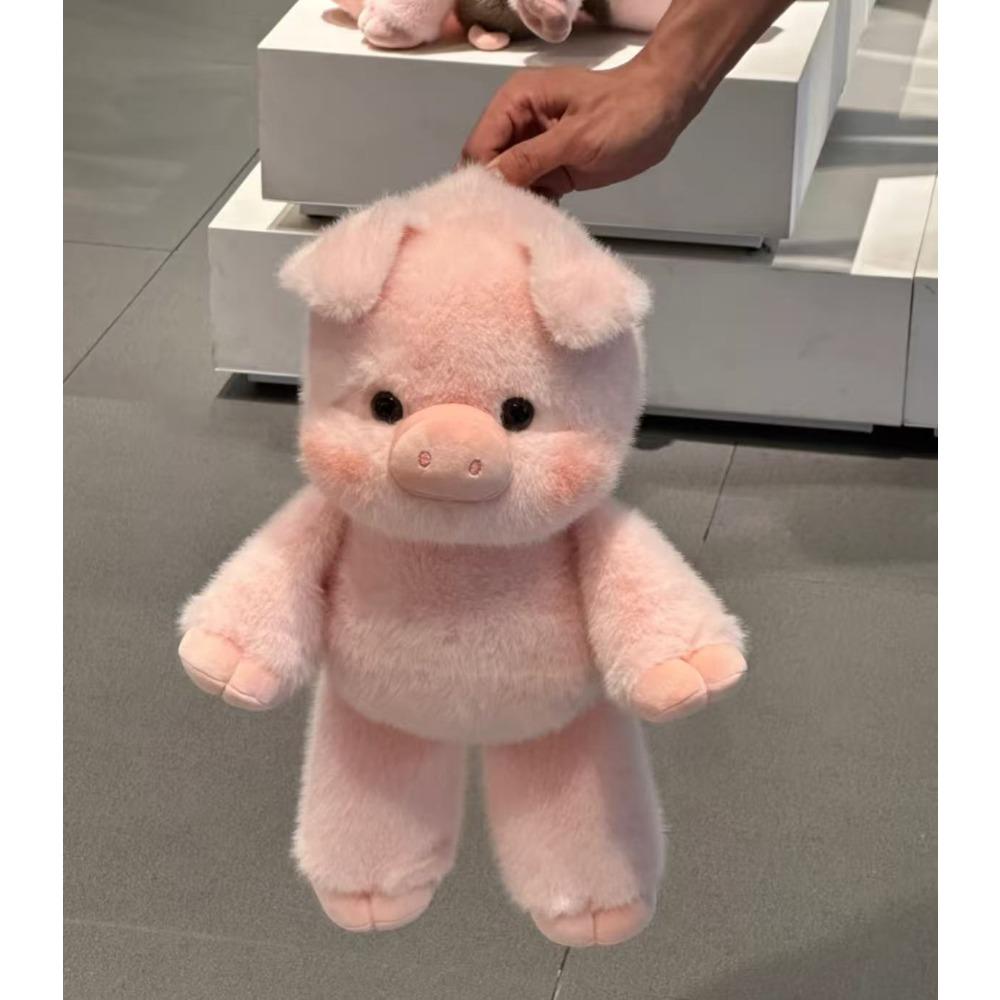 Laufendes Schwein Puppe Su Hochland Kalb Plüschtier Beruhigende Schlafpuppe Puppe 45cm