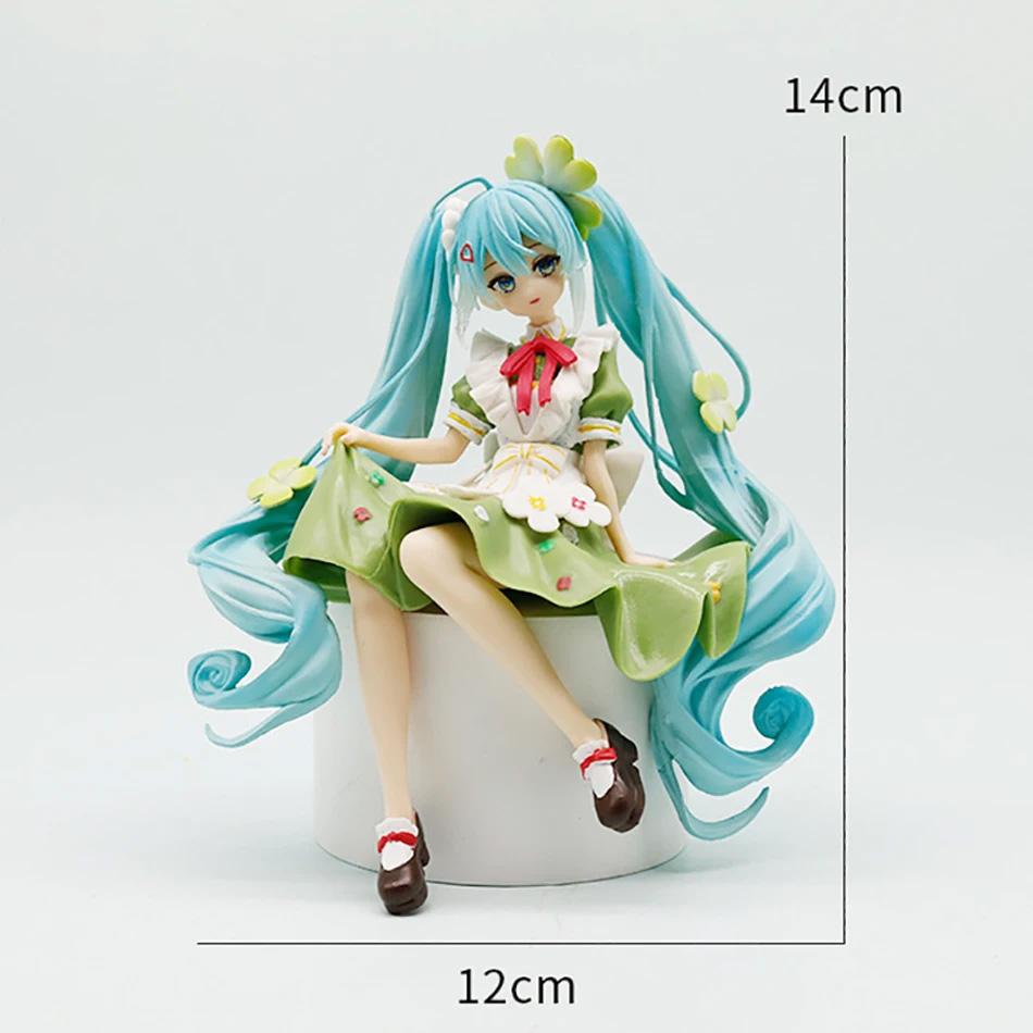 Judai Modefigur Hatsune Miku Land PVC Actionfigur Modellpuppe Spielzeug Geschenk Perfektes Geschenk Dekorativ Langlebig