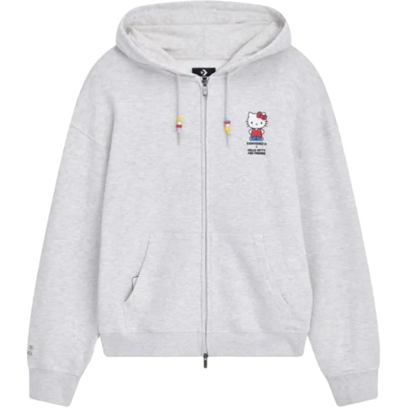 Converse x Hello Kitty And Friends Sweatshirt Herren CVM5H504-LGH 2XL white