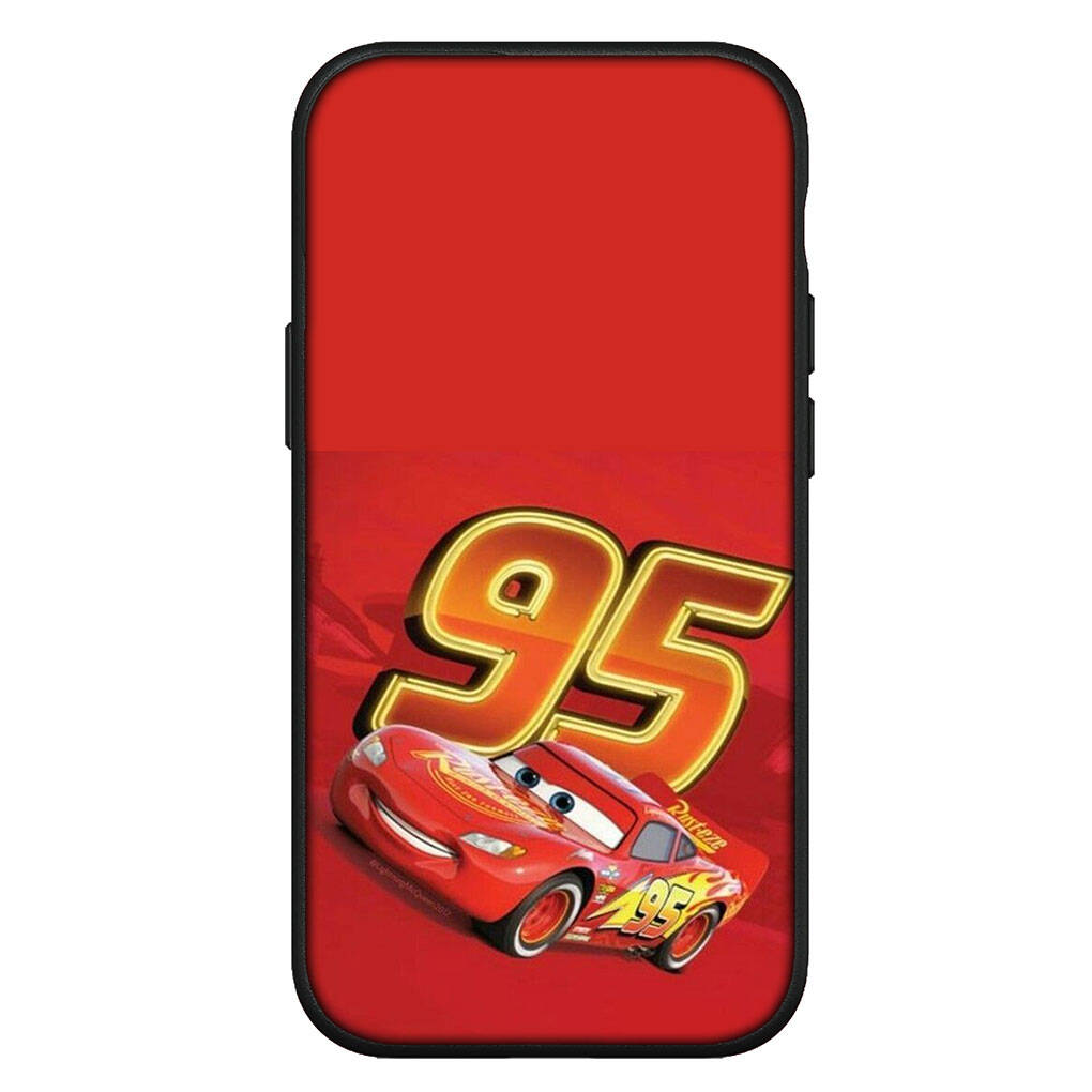 für Samsung Galaxy S25 S24 S23 S22 Ultra FE Plus A17 A37 A57 A56 A55 A06 A16 A15 A36 A35 A05 A25 A54 A34 Handyhülle Cartoon Autos Lightning McQueen 95 for Samsung Galaxy Note 10 Lite rehbraun