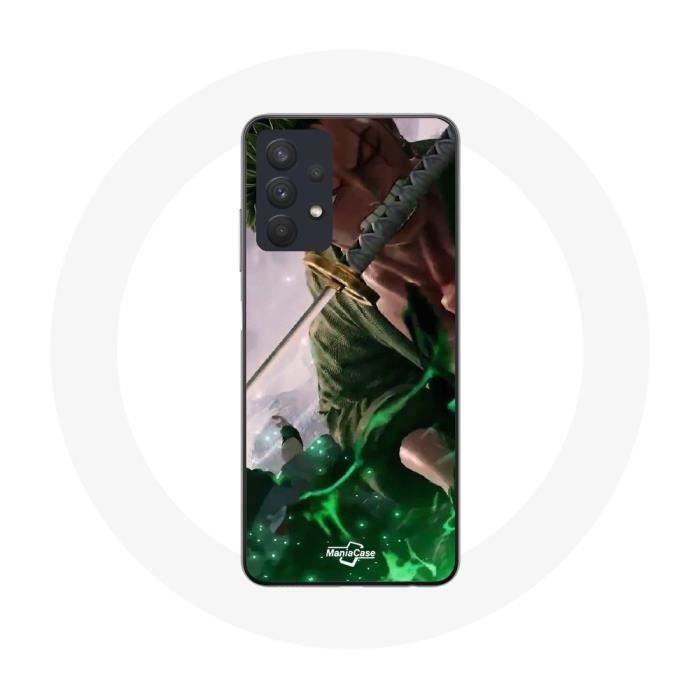 Hülle für Samsung Galaxy A32 5G One Piece Manga Zoro Manga Teaser