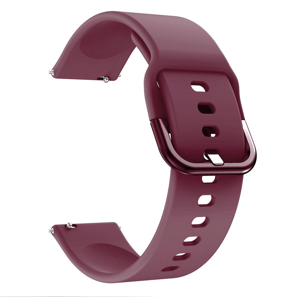 Armbänder für Fitbit Versa 2 Silikon Uhrenarmband für Fitbit Versa/Lite Armband Ersatzarmband Sport Hochwertiges Armband only the strap wein rot