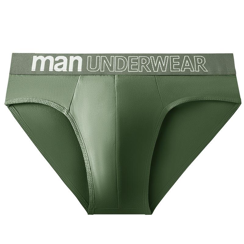 Herren-Unterhosen in großen Größen, weiche Unterwäsche, atmungsaktive Slips, Schlüpfer, Unterhosen, 2XL-4XL 6XL grün