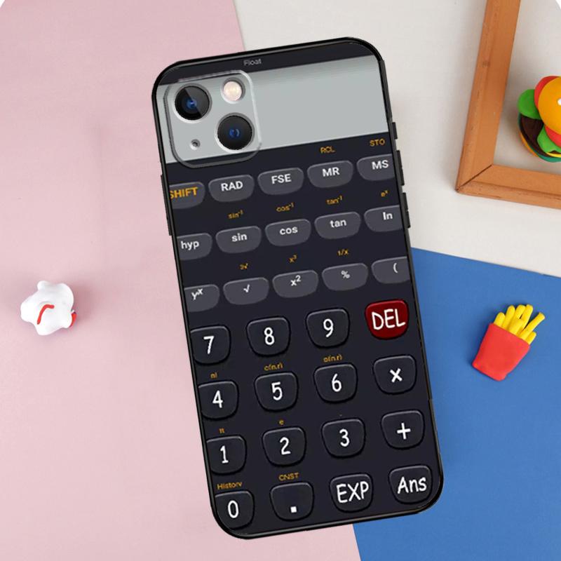 Einzigartiges Taschenrechner-Design Hülle Für iPhone 13 11 12 14 15 16 Pro Max Mini X XR XS Max Plus Weiche Hülle iPhone X XS