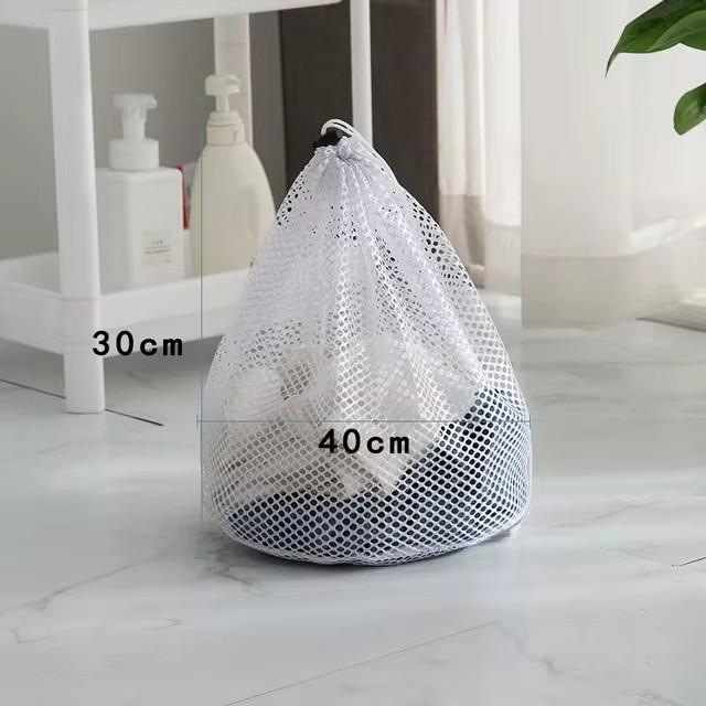 Große Größe große Wäschesack Mesh Organizer Net schmutzige BH Socken Unterwäsche Schuhaufbewahrung Waschmaschine Abdeckung Kleidung 30*40cm