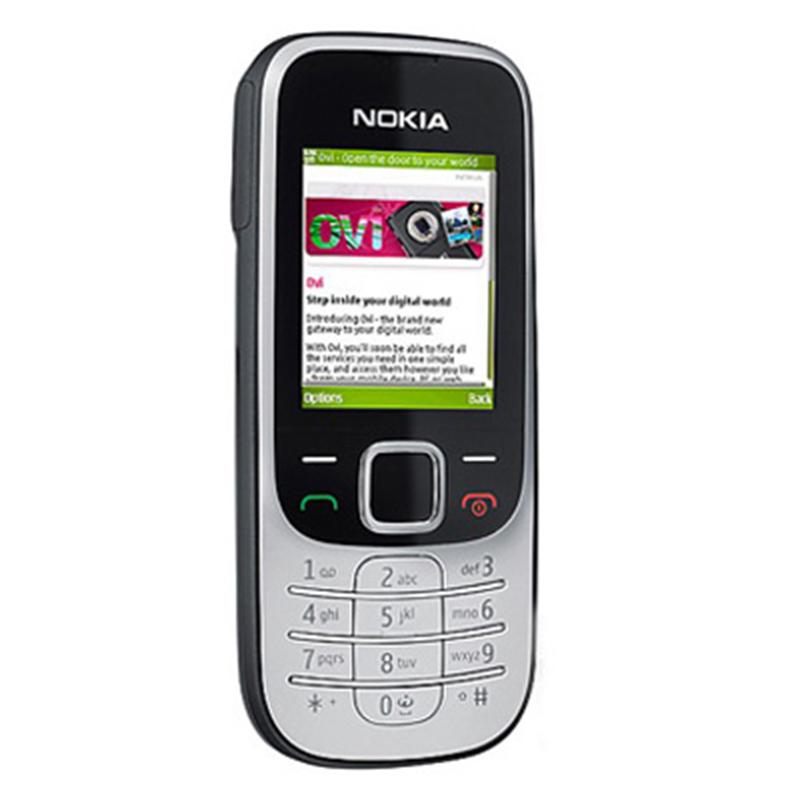 Generalüberholtes Nokia Entsperrtes Original Nokia 2330 classic 2330c Mobiltelefon mit 1 SIM No charger silber