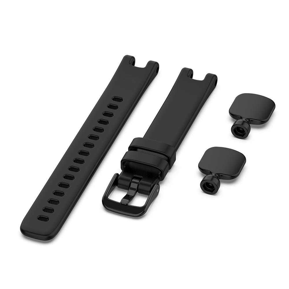 Für Garmin Lily Smart Watch Band Ersatz Silikonband für Garmin Lily Damen Fitness Armband Armband schwarz