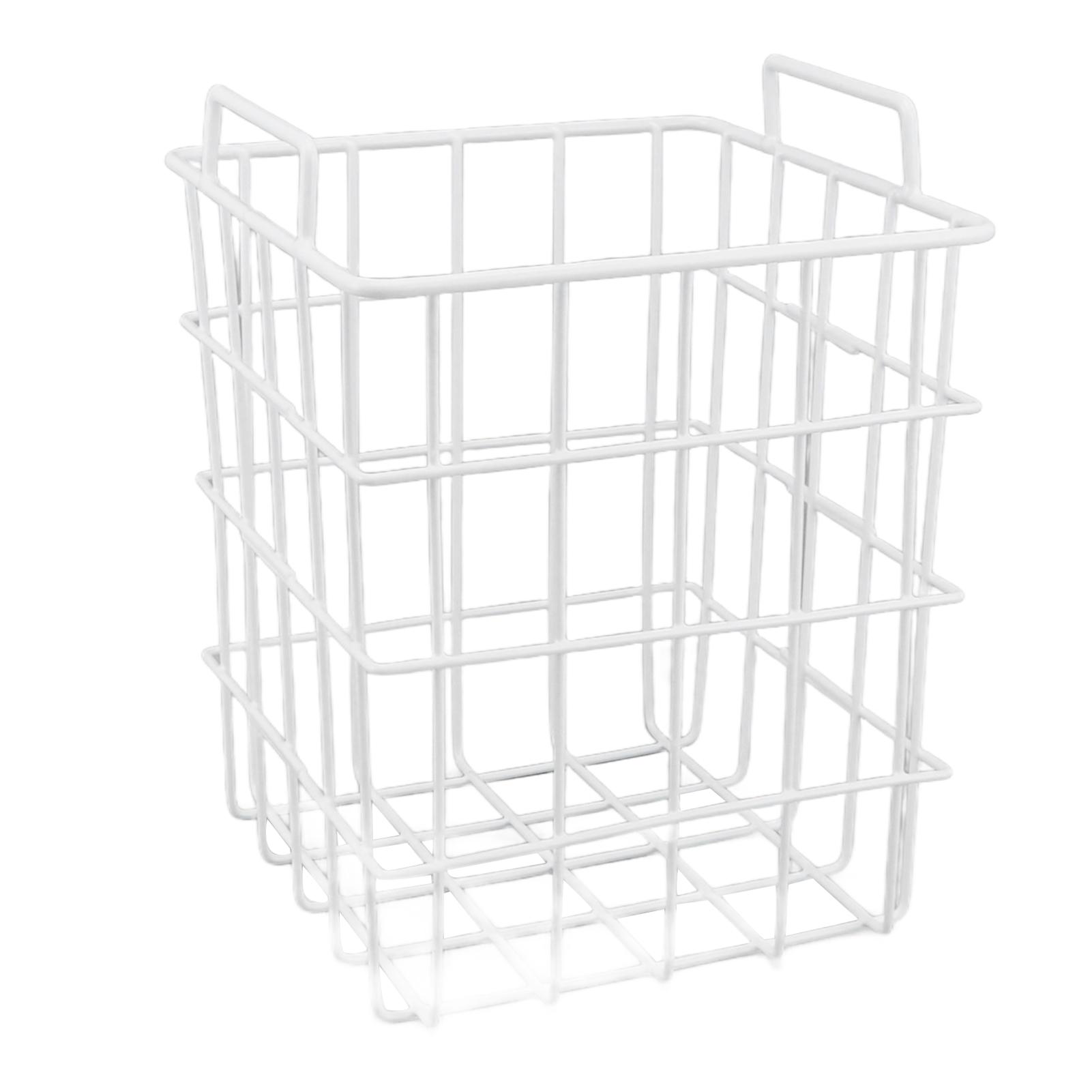 Gefrierschrank-Drahtkörbe, langlebig, hohe Kapazität, tiefer Kühlschrank-Organizerkorb für Lebensmittel in der Küche Height 385mm