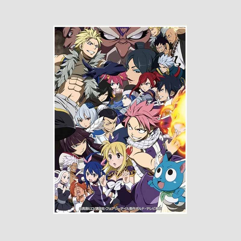 Klassische Anime Fairy Tail-Poster und Drucke, Wohnkultur, Retro-Weißpapier, hochauflösendes Poster, Wandkunst, Bild, Wohnzimmer-Dekoration, Wandbild 30x21cm