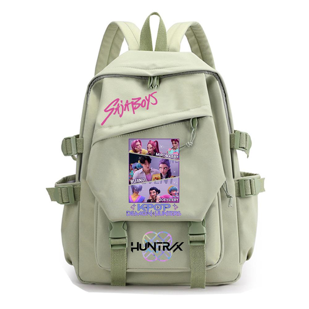 KPop Dämonenjäger Rucksack Huntrix Mädchen Schüler Schultaschen Zoey Rumi Mira Kinder Rucksack Jungen Reise Rucksack Geschenk Mochila 20