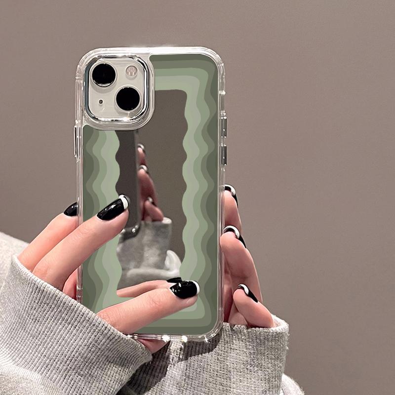Mode Buchstaben Spiegel Handyhülle Für iPhone 11 Hülle iPhone 14 15 16 Pro Plus 12 13 Pro Max X XS Stoßfest Weiche Rückseite Abdeckung funda For iPhone 15Pro Max gray
