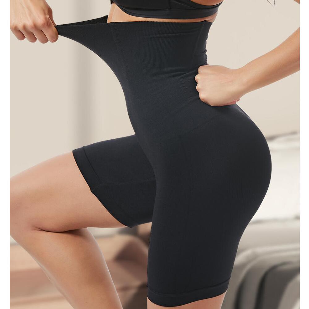 Steuerhöschen, Taillentrainer, Po-Lifter, schlankmachende Unterwäsche, Body Shaper, Body-Shapewear, Bauchformer, Korsett für Gewichtsverlust, Hosen mit hoher Taille 6XL schwarz