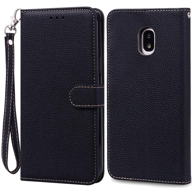 Leder Flip Fall Für Samsung J3 2017 Brieftasche Telefon Fall Für Samsung Galaxy J3 2017 Fall J330 SM-J330F J 3 2017 abdeckung Fundas Etui Samsung J3 2017 J330