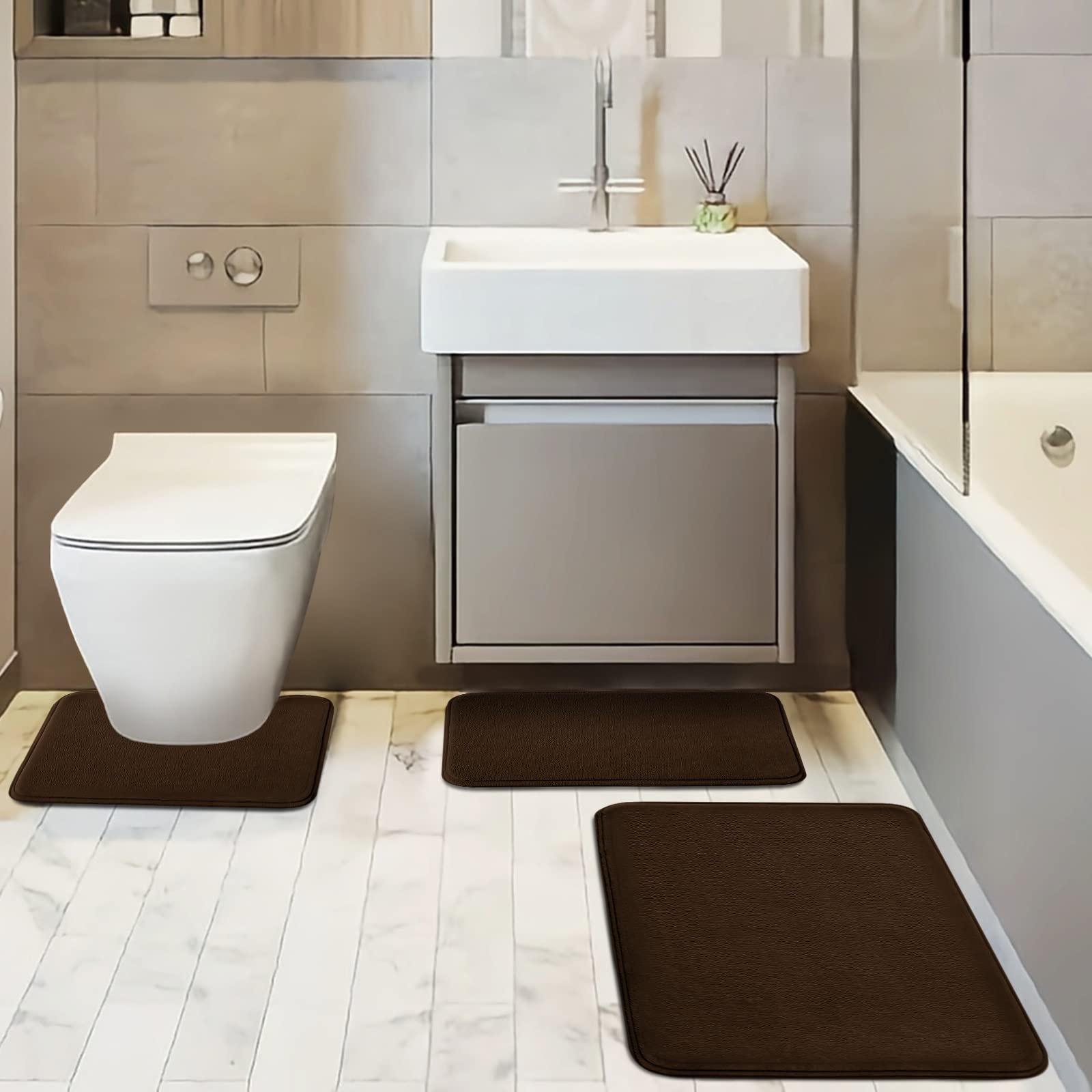 Rutschfeste, Saugfähige, Schmutzabweisende Badematten - Einfache Flanell-Fußmatten 40*60cm (Dust-free Sponge)