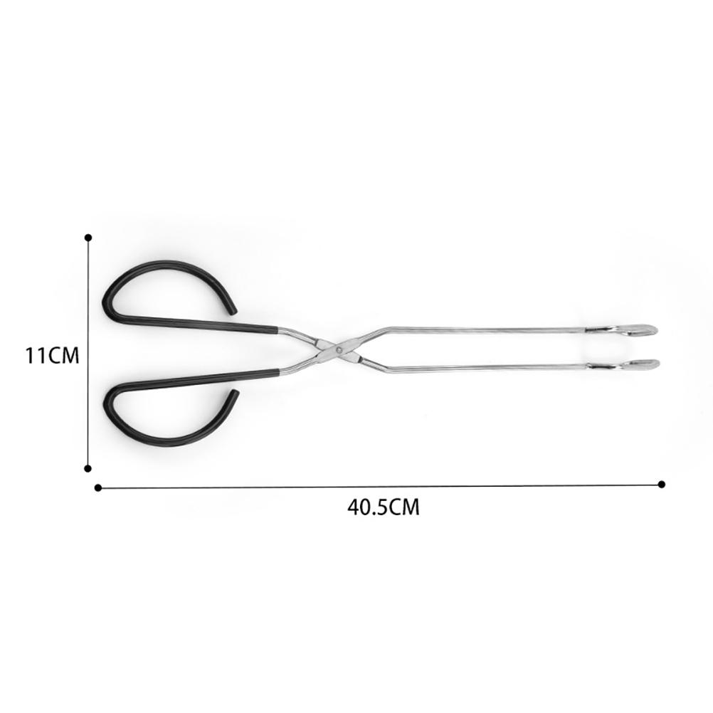 Edelstahl Scherenzange Lebensmittel Fleischschere Küche Lebensmittel Backen Brot Klemme Grillen L