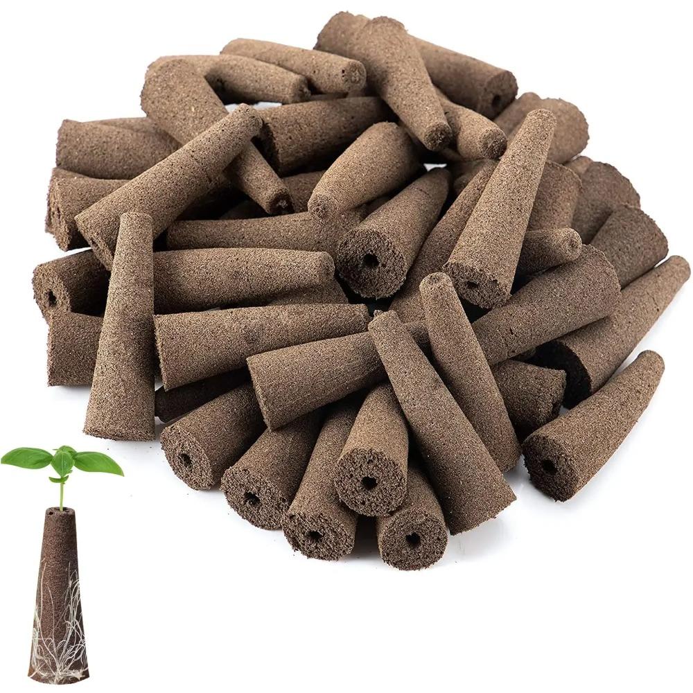 Samen Anzucht Schwämme Ersatz Wurzelwachstum Schwämme Setzling Starter Stecker Samen Kapseln Hydroponischer Garten Anpflanzung 5PCS
