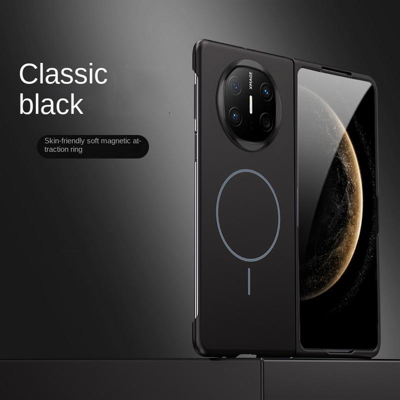 Schlanke Randlose Hautgefühl Integrierter Dünner Magnetischer Ring Hülle Für Huawei Mate X6 huawei mate x5 Mate X3 Kamera Schutz Abdeckung Huawei Mate X3