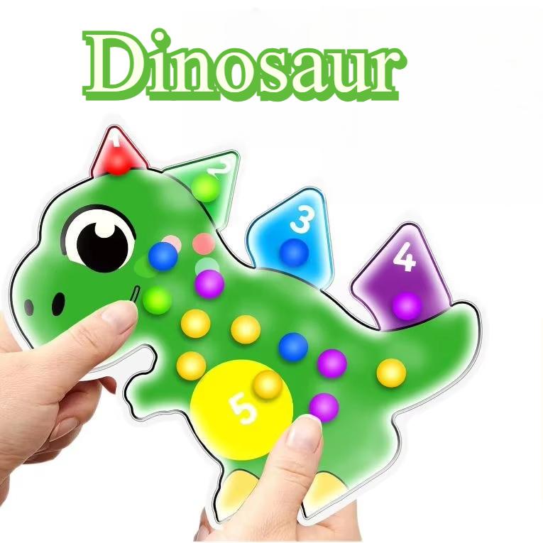 Farb-Sortierspielzeug Sensorisches Spielzeug für Kleinkinder Feinmotorik-Spiele Lern-Fidget-Spielzeug Farbzuordnung Montessori-Igel-Spielzeug