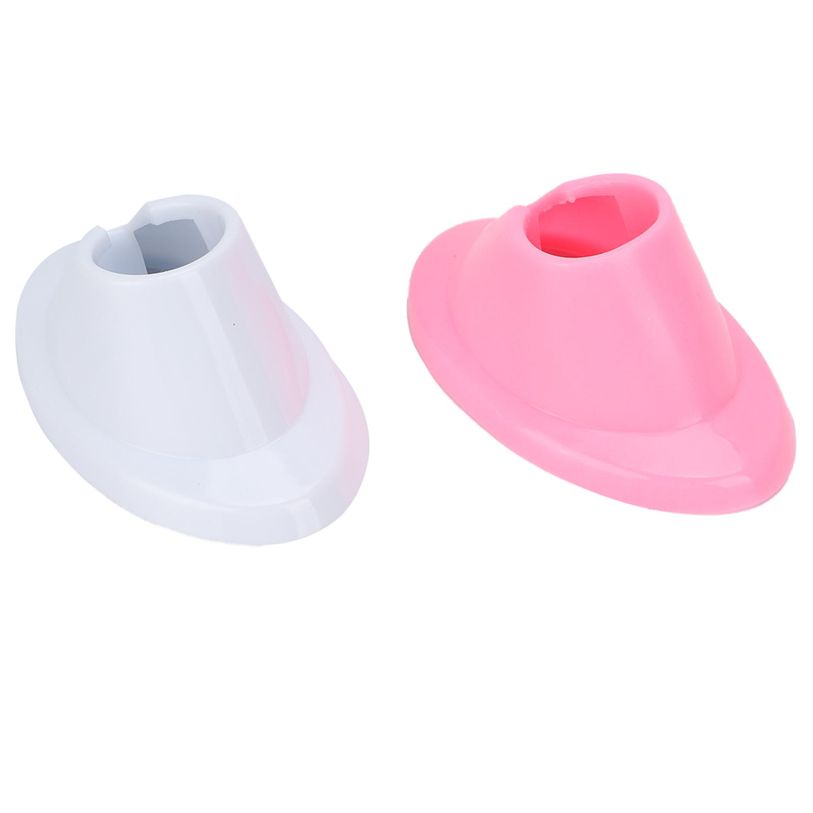 2 stücke Weichen Gummi Nagellack Flasche Halter AntiSpill Nagellack Ständer für Nail art Salon