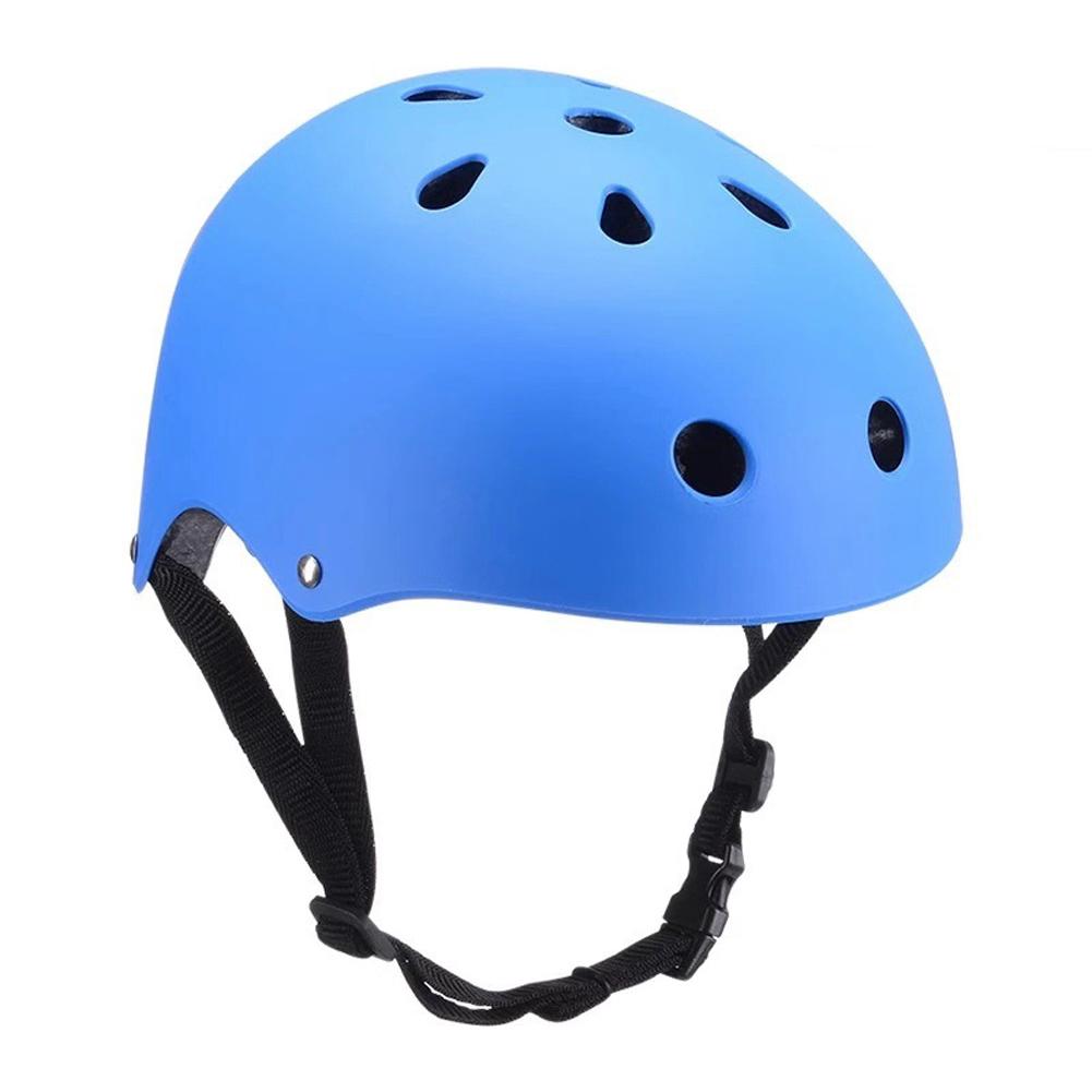 Zyklus Skateboard Helm Roller Skating BalanceBike Helm Kind Erwachsene Skating Roller Helm M blau