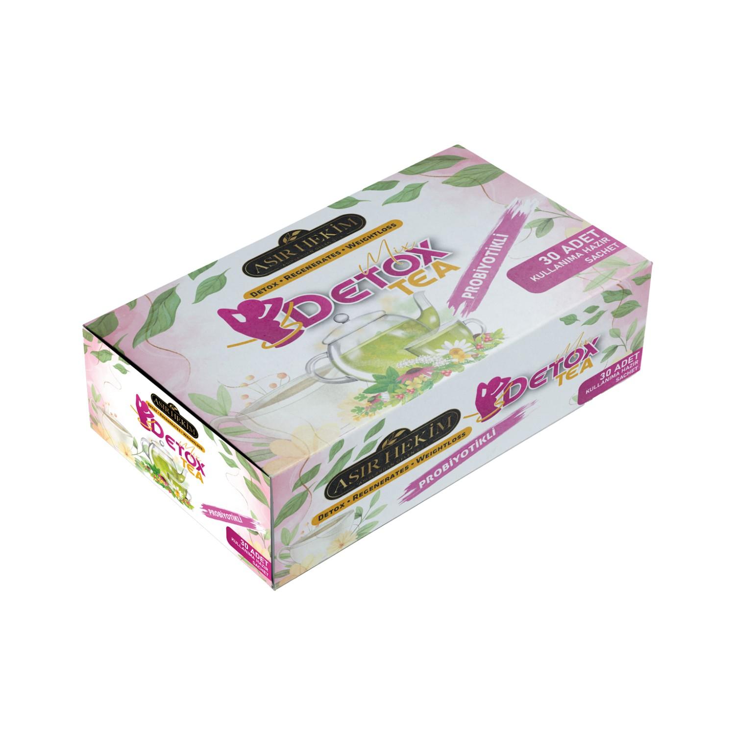 Detox-Kräutertee mit Probiotika von Asır Hekim zur Unterstützung beim Abnehmen