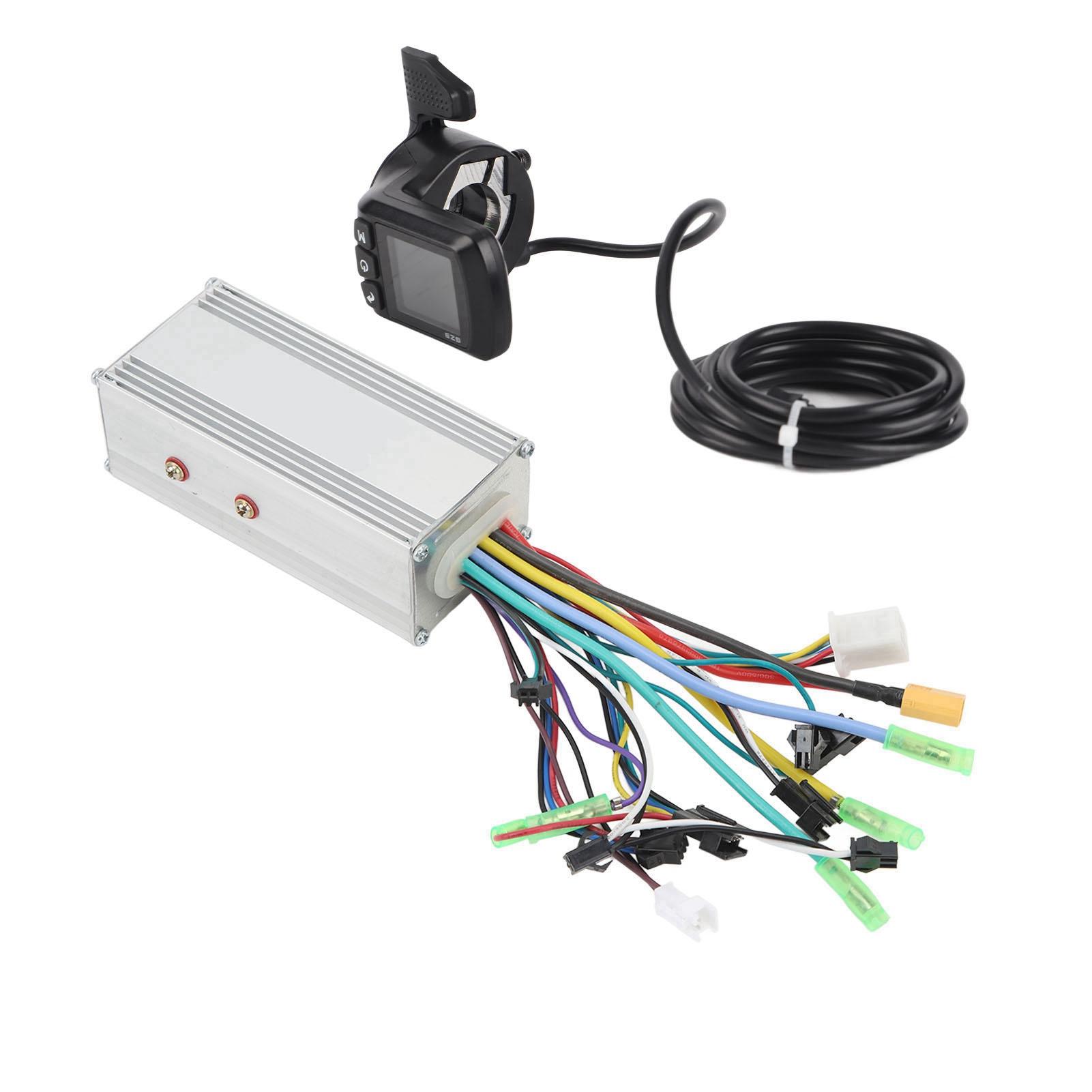 Motor Bürstenloser Controller Kit 36V 48V 60V 1000W 38A 3 Modi Sinuswellen-Controller mit Wasserdicht
