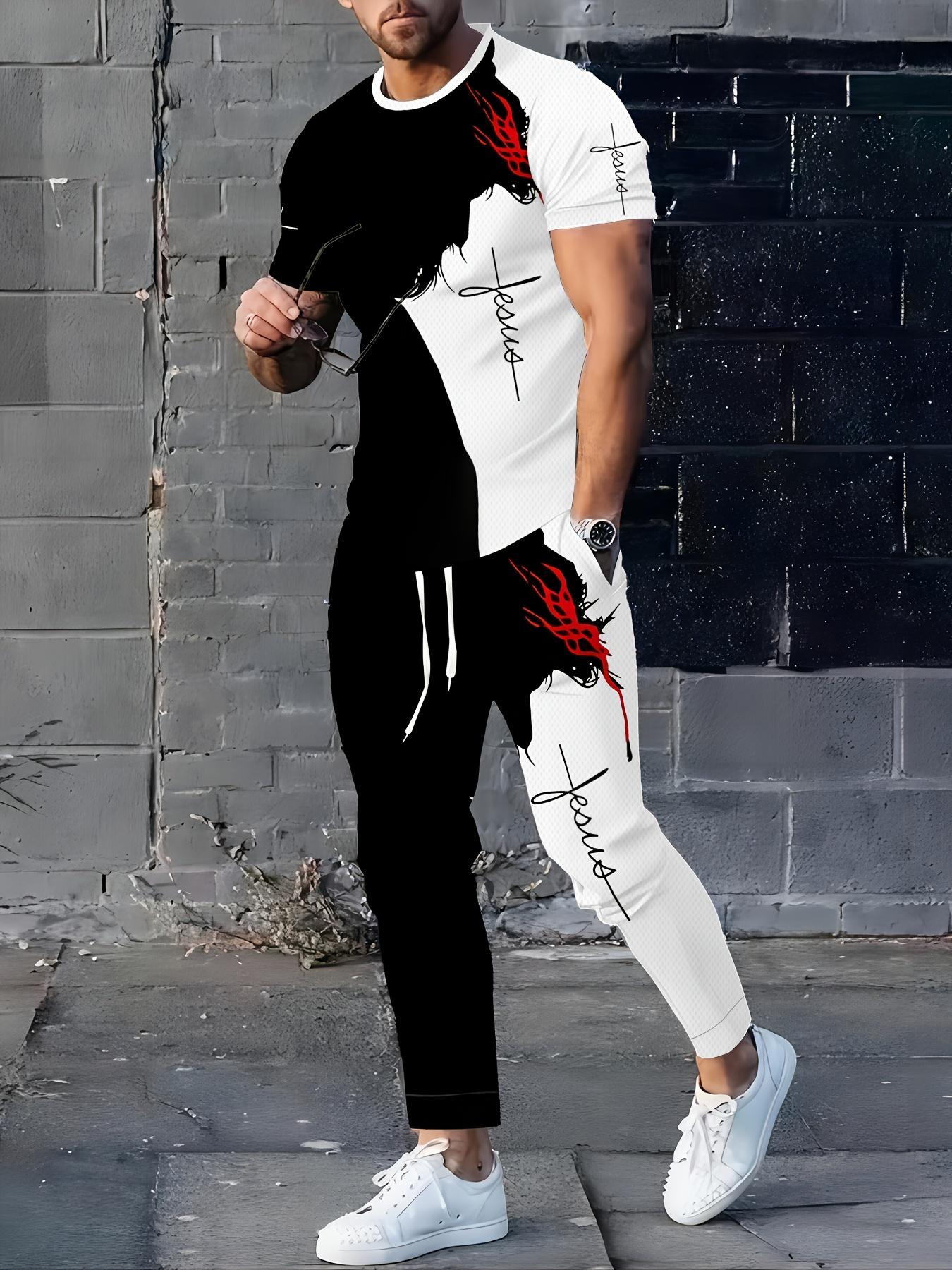 Der neue Herrenanzug für den Sommer 2025 ist ein lässiger, bequemer Streetwear- und Outdoor-Sportanzug S