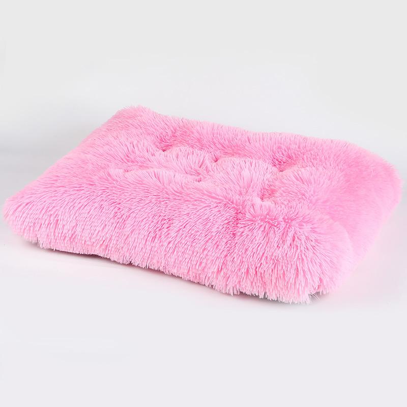 Hunde- und Katzenmatte Haustiermatte Herbst- und Winterwärme und verdickt Kleine und mittelgroße Hunde Golden Retriever Hundezubehör Große Hundehütte Katzenhöhle Bright powder