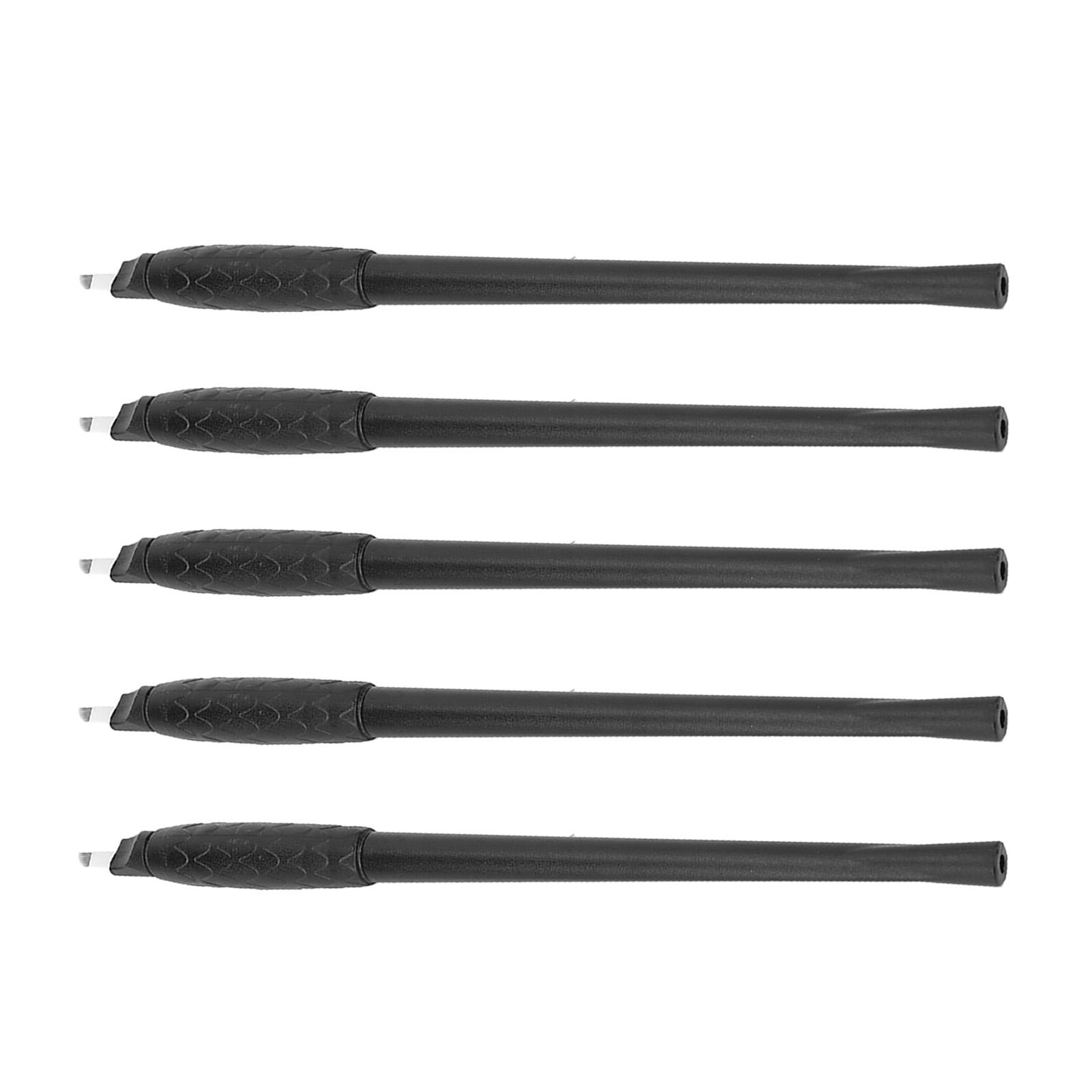 10 stücke Einweg Manuelle Microblading Tattoo Stift Food Grade Edelstahl Augenbraue Lip Tattoo Stift