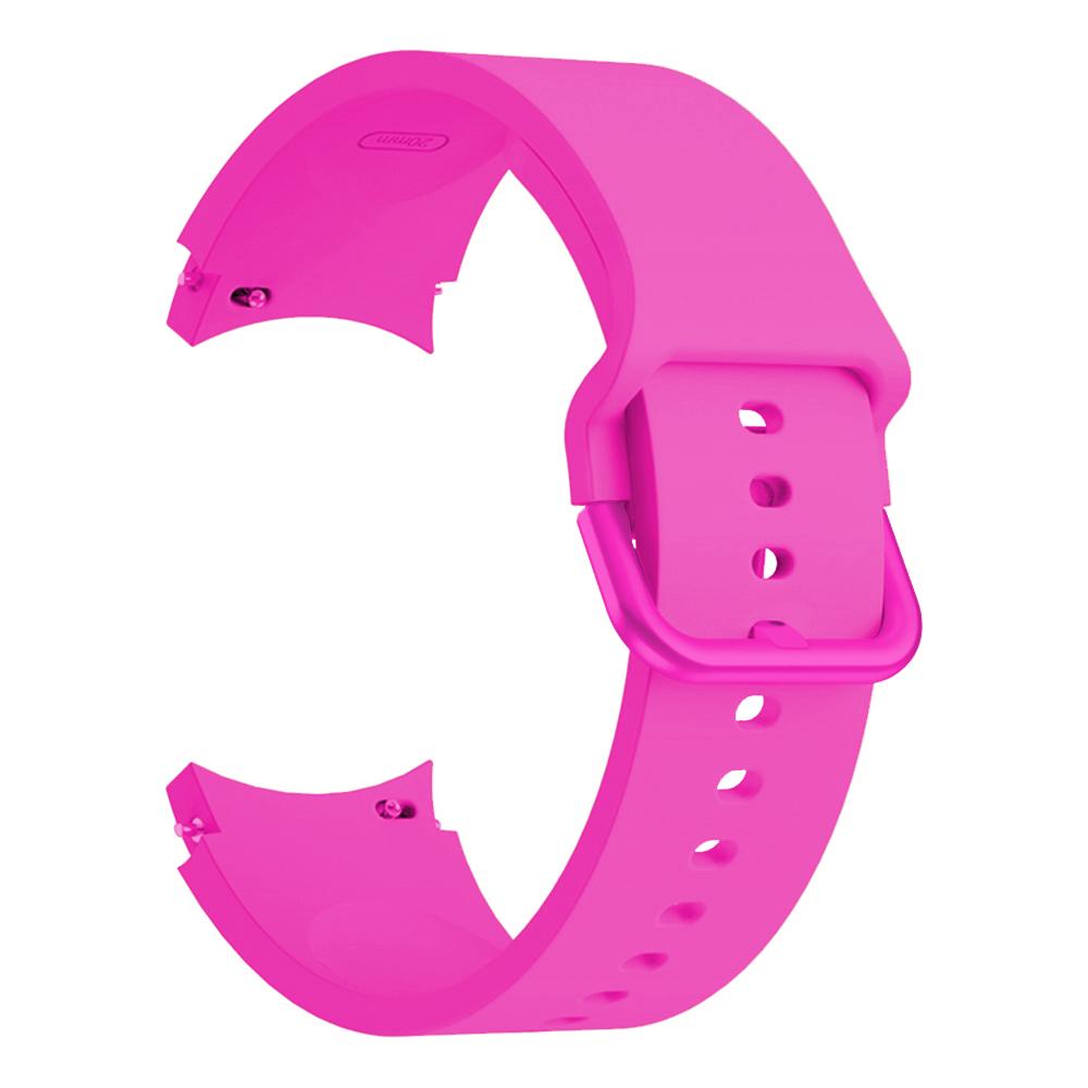 Armband für Samsung Galaxy Watch 7 40 mm, offizielles Sommerfarbband für Galaxy Watch 4 5 6 FE 40 mm, offizielles rosa Uhrenarmband galaxy watch FE