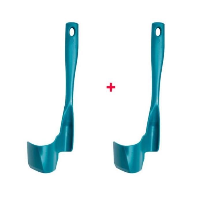 Küchenutensilien - Thermomix - GL01076 - Drehspatel - 2 Stück - Blau blau