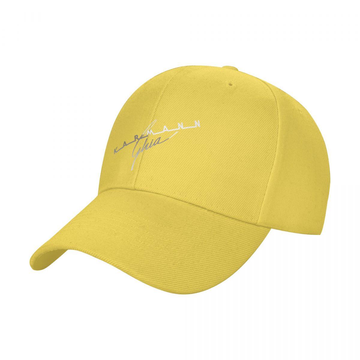 KARMANN GHIA Baseballkappe Kappe Luxus Damenmütze Militär Mann Für Mädchen Herren yellow