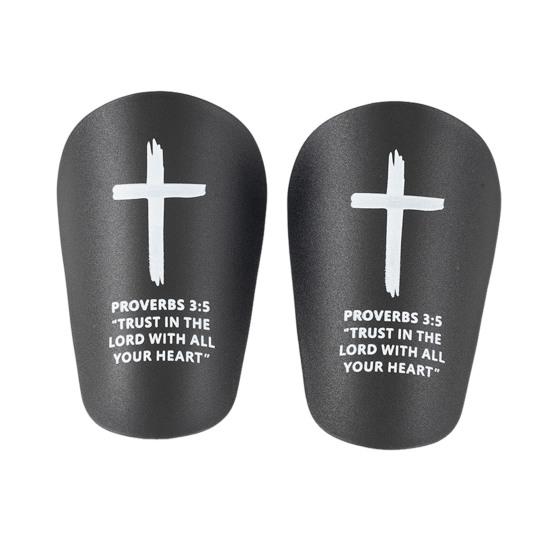 Mini Schienbeinschoner Fußball Extra Klein Wadenschutz Ausrüstung Miniatur Fußball Schienbeinschoner für Athleten Männer Frauen S schwarz