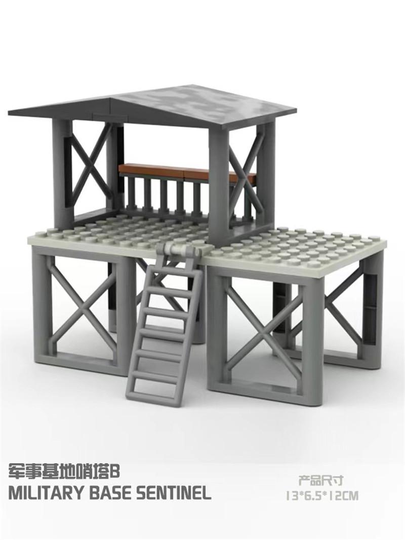 Hochwertige Kinder Hochwertige Bau Hochwertige Bausteine Spielsets Armeestil Hochwertige Basis Hochwertiges Gefängnis Bau design