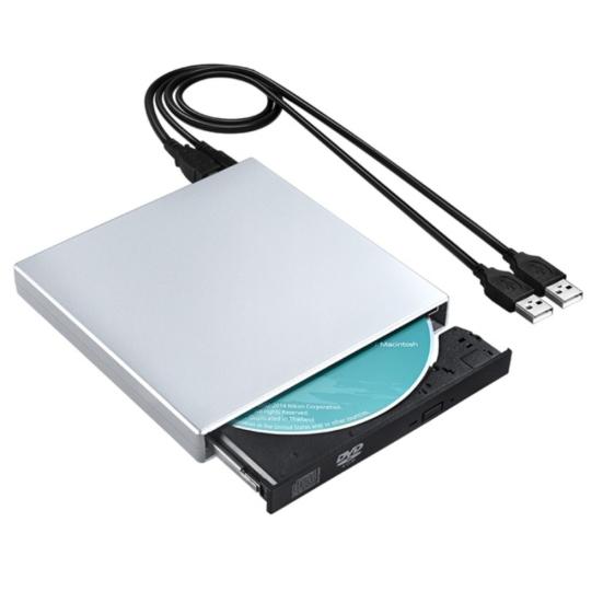 Externer USB-CD-RW-Brenner, DVD-/CD-Leser-Player, optisches Laufwerk für Laptop-Computer