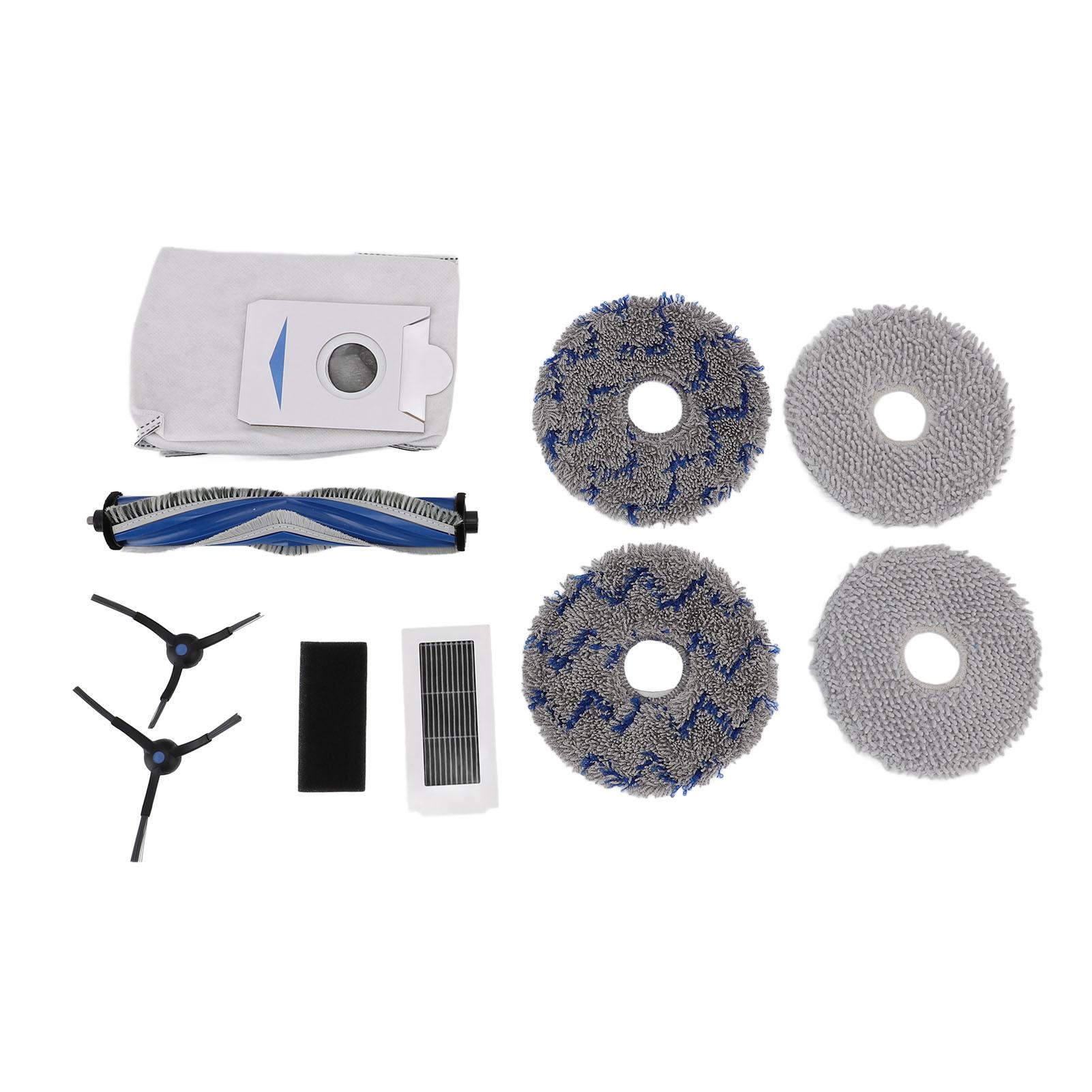 Ersatzteile für X5 PRO ABS Roboter Staubsauger Filter Bürste Mopp Pad Staubbeutel Set Staubsauger
